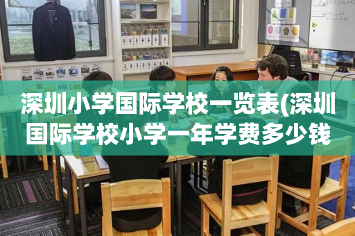 深圳小学国际学校一览表(深圳国际学校小学一年学费多少钱)