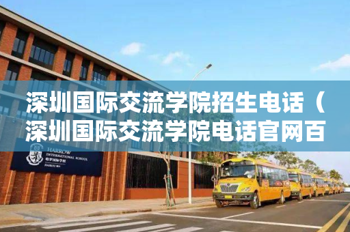 深圳国际交流学院招生电话（深圳国际交流学院电话官网百度百科）