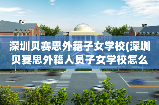 深圳贝赛思外籍子女学校(深圳贝赛思外籍人员子女学校怎么样)