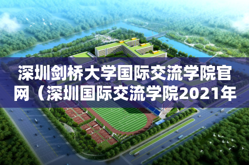 深圳剑桥大学国际交流学院官网（深圳国际交流学院2021年剑桥录取学生）
