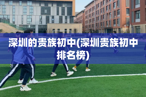 深圳的贵族初中(深圳贵族初中排名榜)