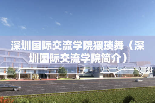 深圳国际交流学院猥琐舞（深圳国际交流学院简介）