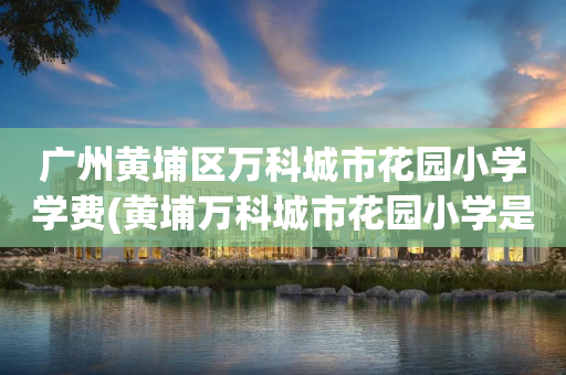 广州黄埔区万科城市花园小学学费(黄埔万科城市花园小学是公立还是私立?)