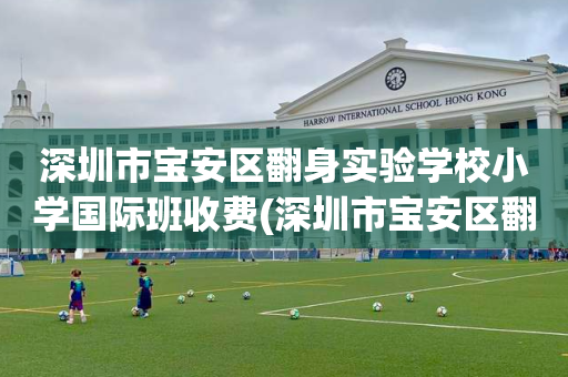 深圳市宝安区翻身实验学校小学国际班收费(深圳市宝安区翻身实验学校西校区录取分数线)