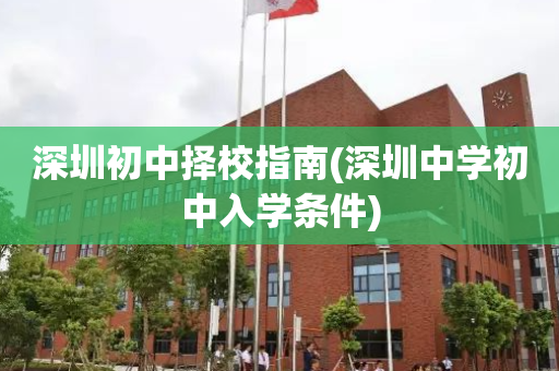 深圳初中择校指南(深圳中学初中入学条件)