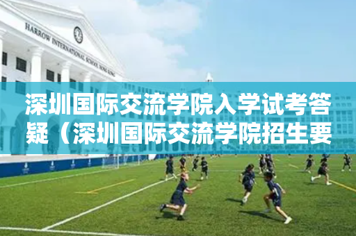 深圳国际交流学院入学试考答疑（深圳国际交流学院招生要求）