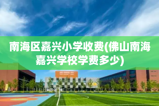 南海区嘉兴小学收费(佛山南海嘉兴学校学费多少)