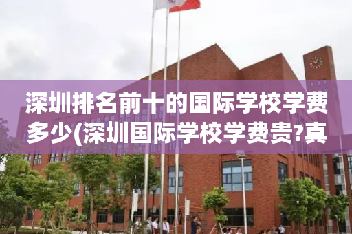 深圳排名前十的国际学校学费多少(深圳国际学校学费贵?真实情况是这样!)