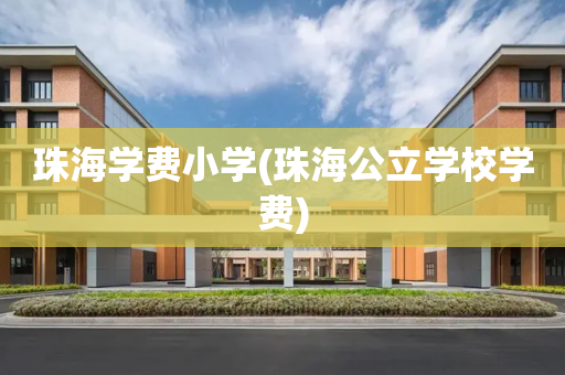 珠海学费小学(珠海公立学校学费)