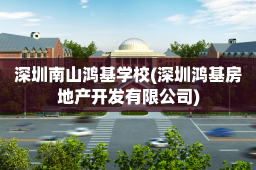 深圳南山鸿基学校(深圳鸿基房地产开发有限公司)
