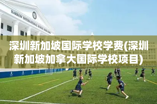 深圳新加坡国际学校学费(深圳新加坡加拿大国际学校项目)
