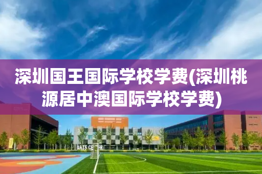 深圳国王国际学校学费(深圳桃源居中澳国际学校学费)