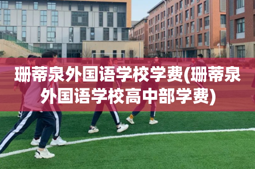 珊蒂泉外国语学校学费(珊蒂泉外国语学校高中部学费)