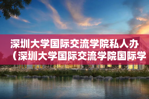 深圳大学国际交流学院私人办（深圳大学国际交流学院国际学分课程）