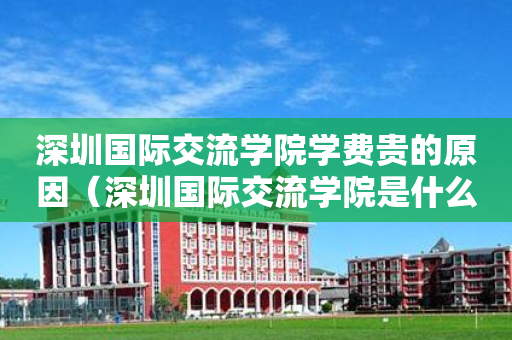 深圳国际交流学院学费贵的原因（深圳国际交流学院是什么体系）