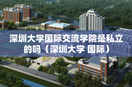 深圳大学国际交流学院是私立的吗（深圳大学 国际）