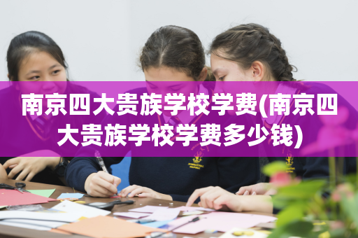 南京四大贵族学校学费(南京四大贵族学校学费多少钱)