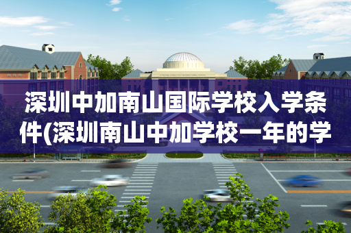 深圳中加南山国际学校入学条件(深圳南山中加学校一年的学费是多少?)