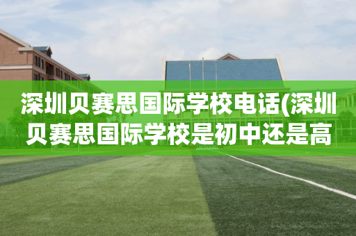 深圳贝赛思国际学校电话(深圳贝赛思国际学校是初中还是高中)
