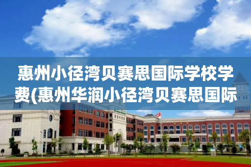 惠州小径湾贝赛思国际学校学费(惠州华润小径湾贝赛思国际学校学费)