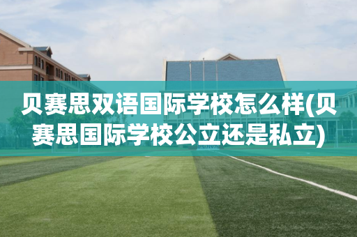 贝赛思双语国际学校怎么样(贝赛思国际学校公立还是私立)