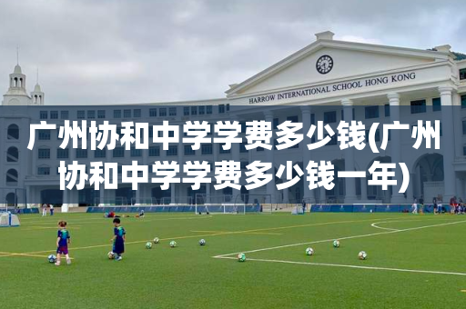 广州协和中学学费多少钱(广州协和中学学费多少钱一年)