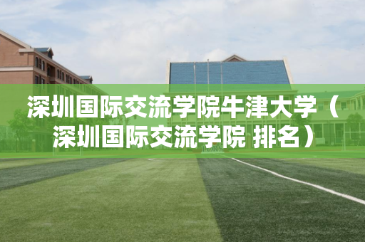 深圳国际交流学院牛津大学（深圳国际交流学院 排名）