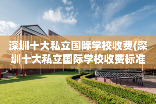 深圳十大私立国际学校收费(深圳十大私立国际学校收费标准)