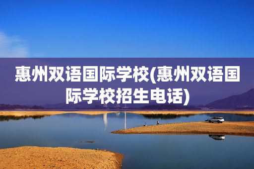 惠州双语国际学校(惠州双语国际学校招生电话)