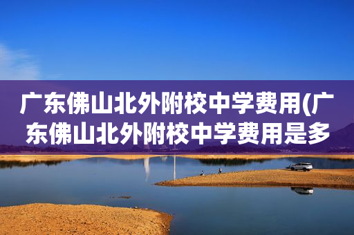 广东佛山北外附校中学费用(广东佛山北外附校中学费用是多少)