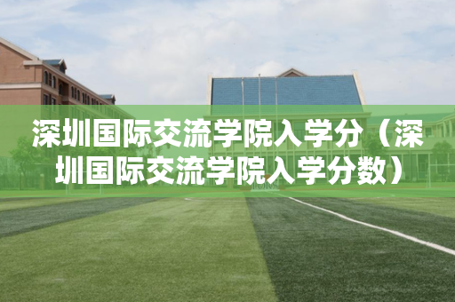 深圳国际交流学院入学分（深圳国际交流学院入学分数）