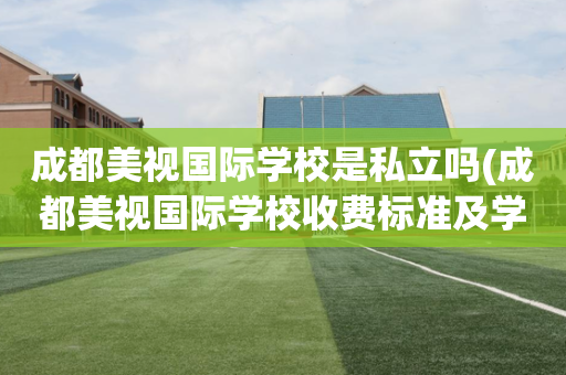成都美视国际学校是私立吗(成都美视国际学校收费标准及学校简介)
