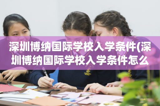 深圳博纳国际学校入学条件(深圳博纳国际学校入学条件怎么样)
