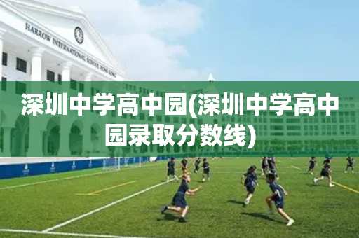 深圳中学高中园(深圳中学高中园录取分数线)