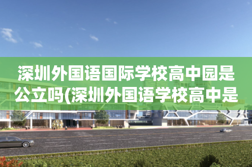 深圳外国语国际学校高中园是公立吗(深圳外国语学校高中是公立还是私立学校)