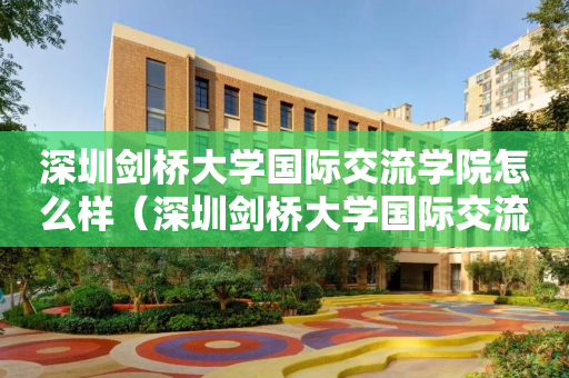 深圳剑桥大学国际交流学院怎么样（深圳剑桥大学国际交流学院怎么样知乎）