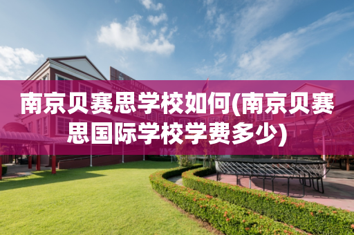 南京贝赛思学校如何(南京贝赛思国际学校学费多少)