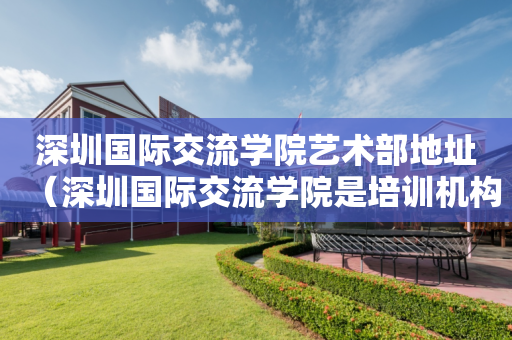 深圳国际交流学院艺术部地址（深圳国际交流学院是培训机构吗）
