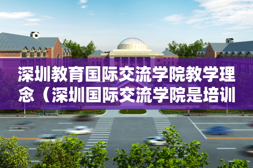 深圳教育国际交流学院教学理念（深圳国际交流学院是培训机构吗）