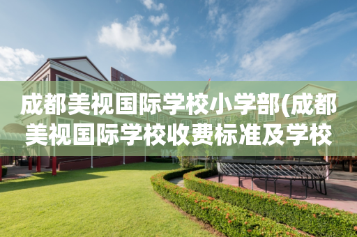 成都美视国际学校小学部(成都美视国际学校收费标准及学校简介)