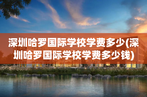 深圳哈罗国际学校学费多少(深圳哈罗国际学校学费多少钱)