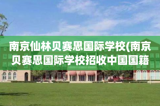 南京仙林贝赛思国际学校(南京贝赛思国际学校招收中国国籍)
