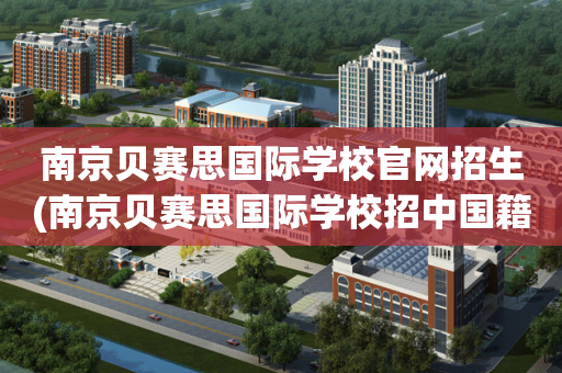 南京贝赛思国际学校官网招生(南京贝赛思国际学校招中国籍孩子么)