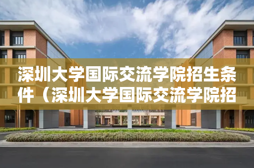 深圳大学国际交流学院招生条件（深圳大学国际交流学院招生条件要求）