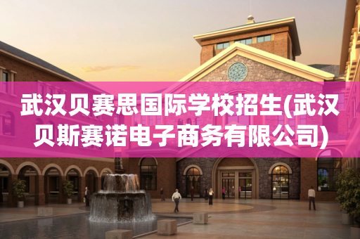 武汉贝赛思国际学校招生(武汉贝斯赛诺电子商务有限公司)