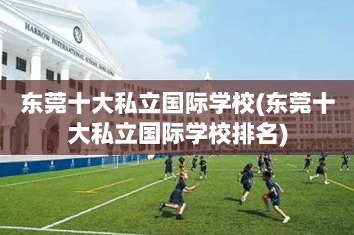 东莞十大私立国际学校(东莞十大私立国际学校排名)