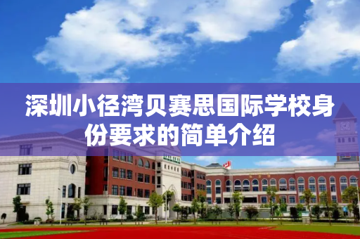 深圳小径湾贝赛思国际学校身份要求的简单介绍