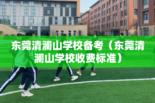 东莞清澜山学校备考（东莞清澜山学校收费标准）
