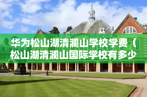 华为松山湖清澜山学校学费（松山湖清澜山国际学校有多少华为员工的孩子）