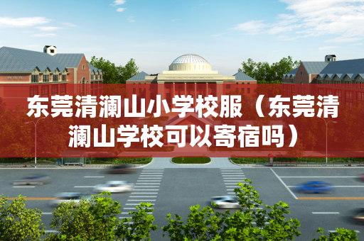 东莞清澜山小学校服（东莞清澜山学校可以寄宿吗）